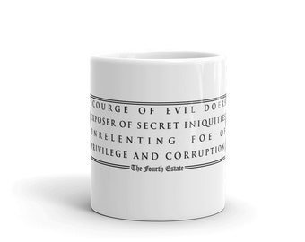Scourge of Evil Doers Mug