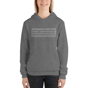 Defender of Every Civil Liberty Unisex hoodie