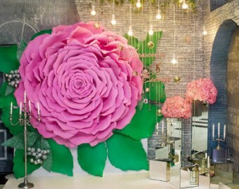 huge fake flowers