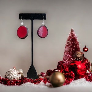 Tagua Nut Earrings