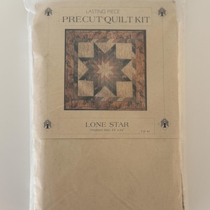 Lasting Piece Precut Quilt Kit - Lone Star - LS41