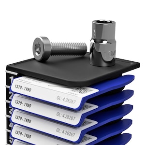 Tool Tag Tower BT30 / CNC / CNC Mill Organization / Lean Manufacturing