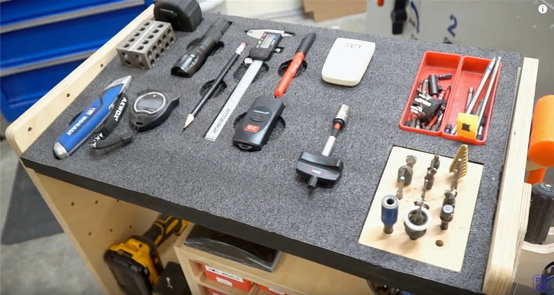 Tienda CNC Cart / Craft Cart -- Archivos CNC + Planos Digitales + Archivos CNC DXF + Planes de Carpintería + Archivos CNC para madera imagen 3