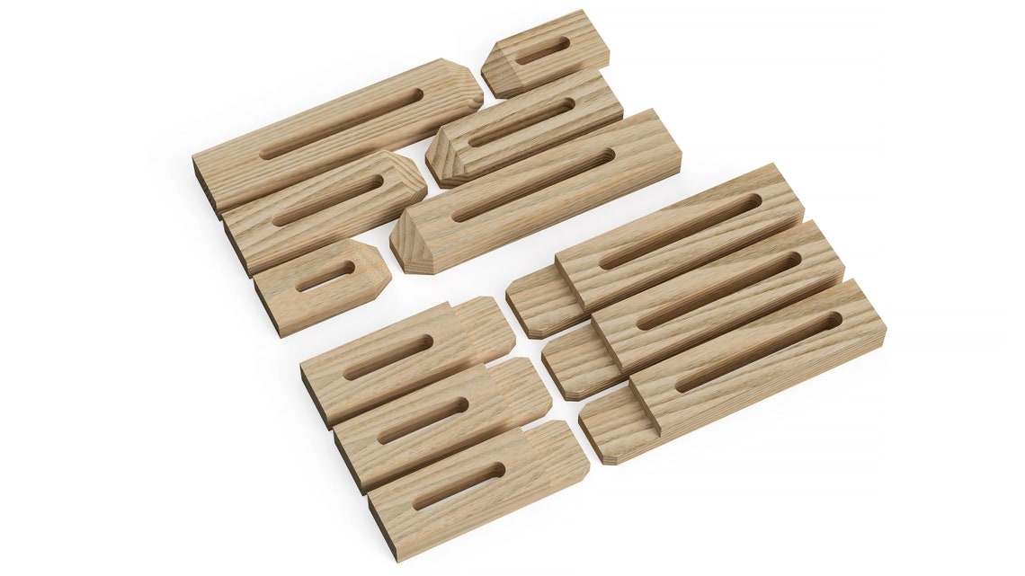 CNC Clamps, Hold Clamps for CNC Router + Digital Plans + CNC Files for ...