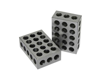 Bloque 1-2-3 / Bloque Z0 / Bloque de altura Z / Enrutadores CNC o bloque de configuración de precisión de fresadora CNC