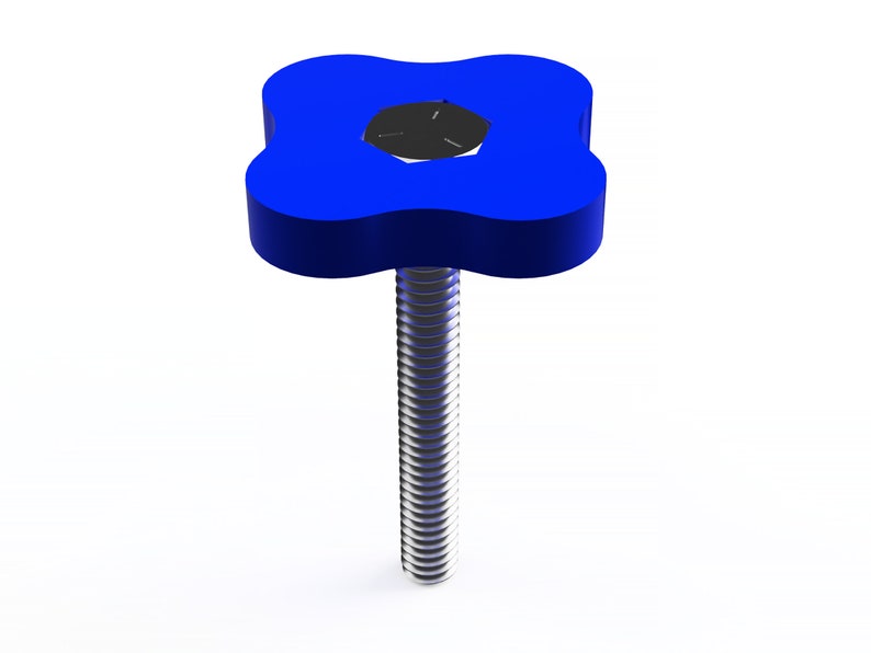 CNC Thumbscrew for Hold Clamps for CNC Router Digital Plans CNC Files