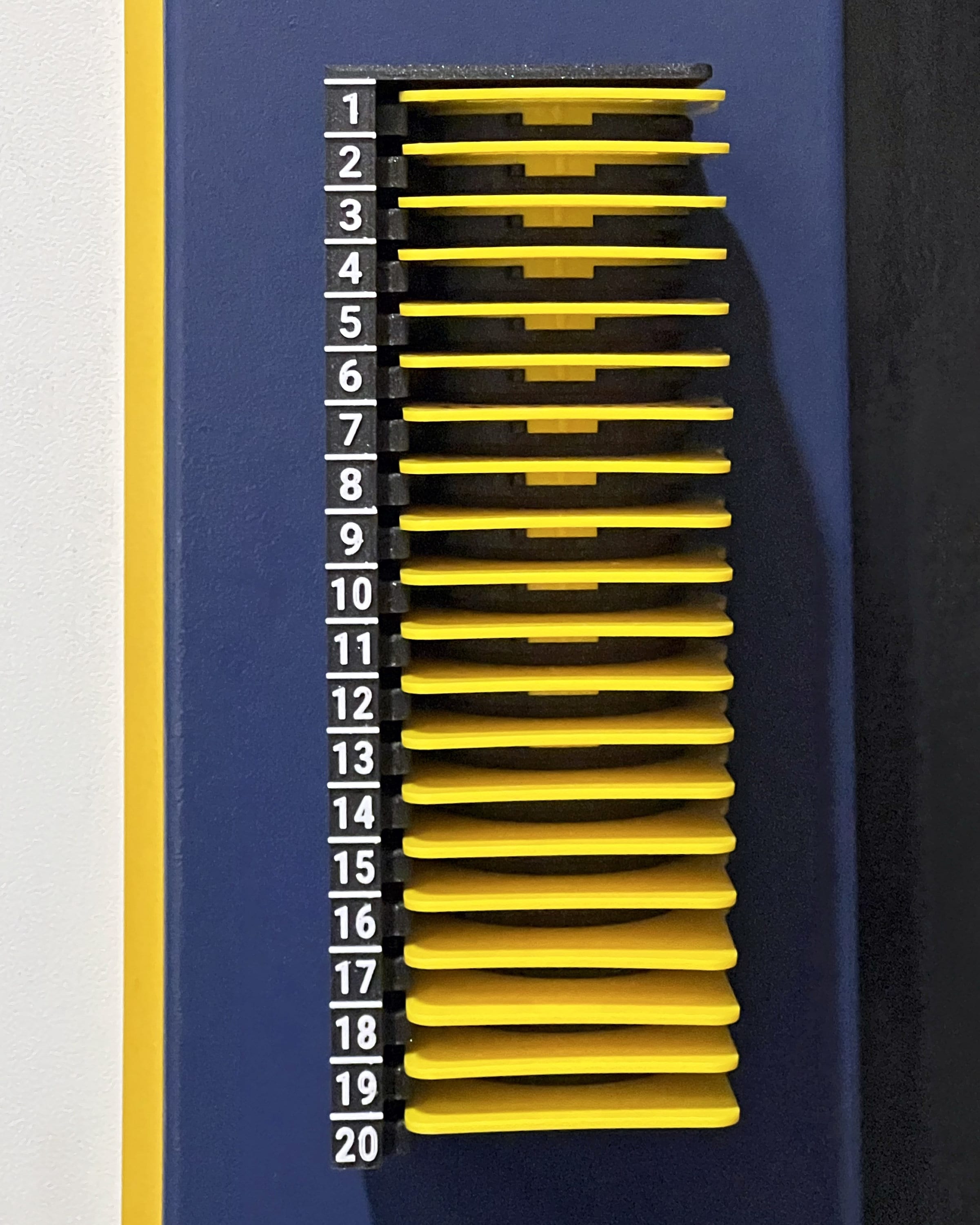 CAT40 CNC Tool Tag Tower Storage for CNC Tool Tags Accupro 3D