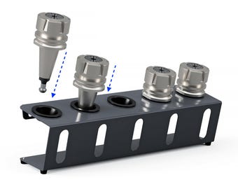 Portaherramientas Portaherramientas ISO30/BT30 Almacenamiento y organización de portaherramientas para máquinas CNC y fresadoras CNC
