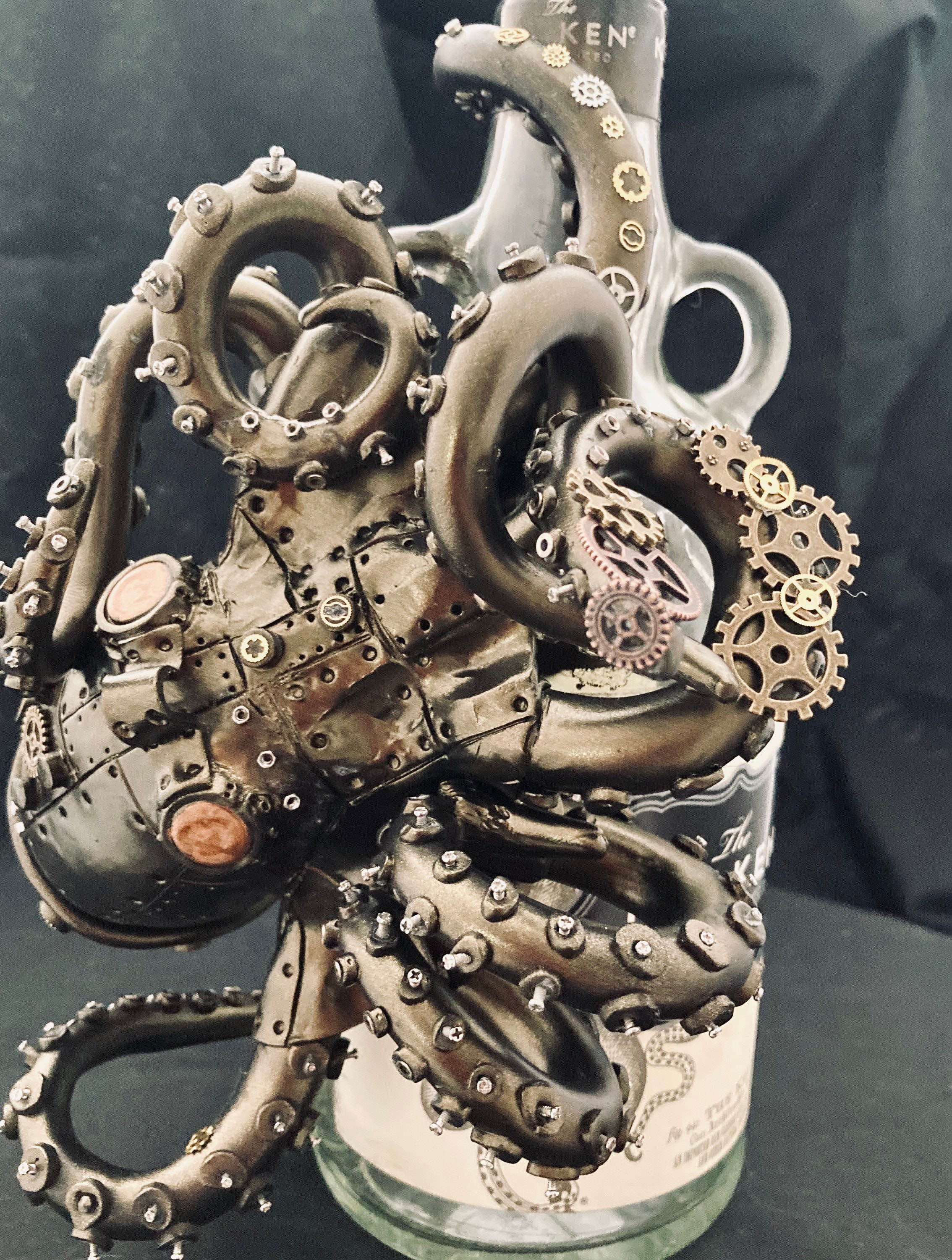 Steampunk Kraken en Kraken. | Etsy
