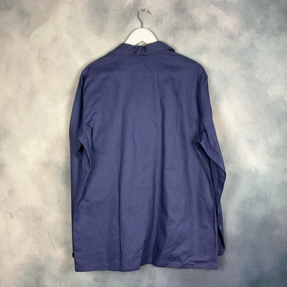 Vintage French style chore coat bleu de travail a… - image 3