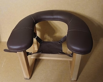 MUEBLES BDSM - Silla de Realización - Silla Oral. Silla de Humillación | Cunnilingus.