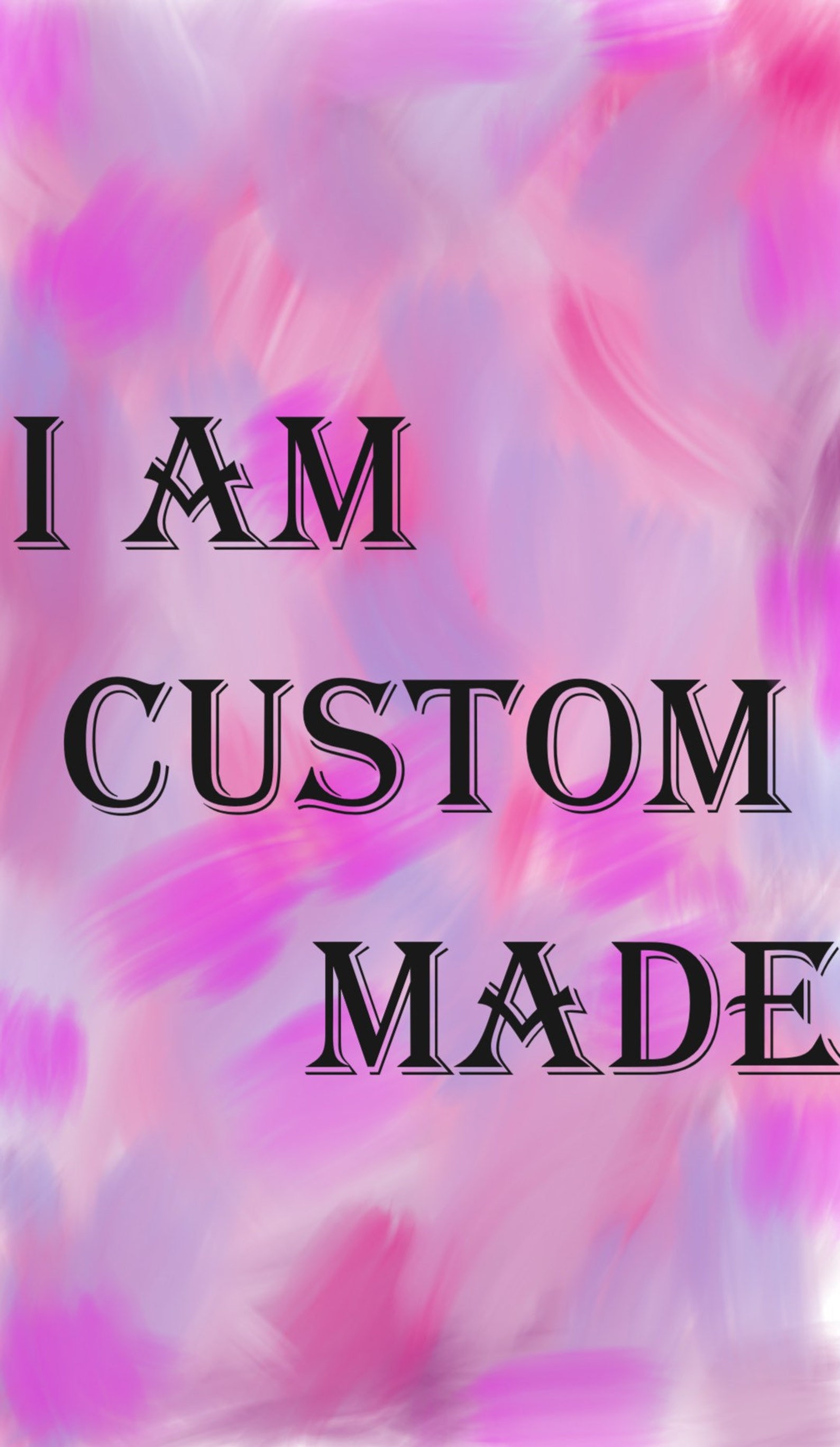 I Am Custom Made citaat Digitale Download Digitale print