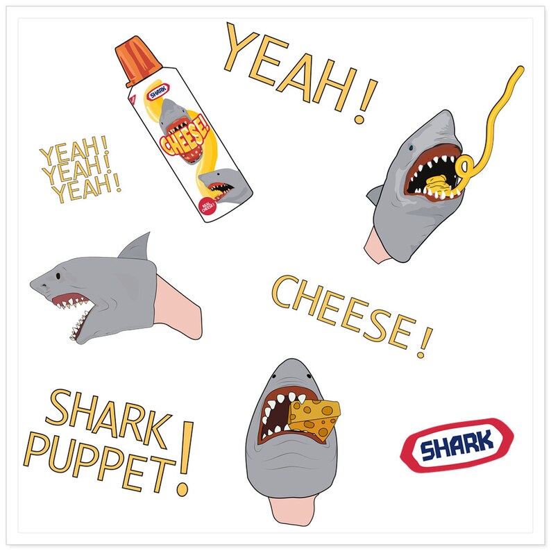 shark hand puppet tik tok