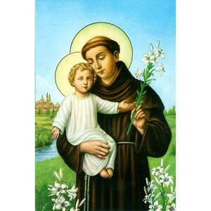 Carte postale simple Saint Antoine, 10 x 15 cm.