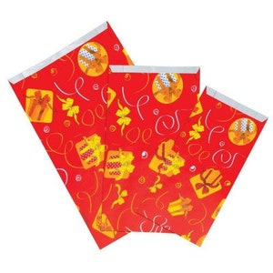 Borsa Kraft, per sacchetti di semi, caramelle o progetti personalizzati. Borsa resistente in carta kraft.Mini pochette, Multicolore12x4,5x20cm.