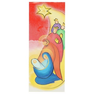 Weihnachtslesezeichen 15 x 6 cm
