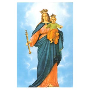 Carte postale simple Notre Dame Auxiliatrice, 10 x 15 cm.