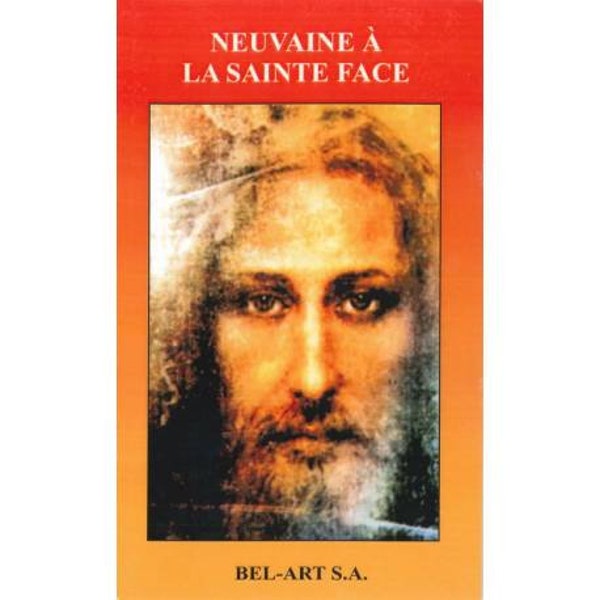 Holy Face novena booklet for your devotions, prayer booklet to offer or offer yourself, ideal gift for religious holidays.