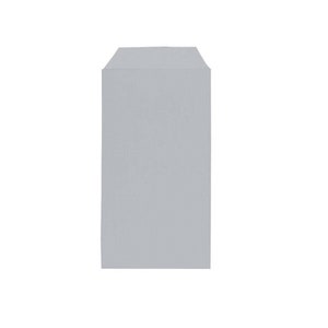 Borsa Kraft, per sacchetti di semi, caramelle o progetti personalizzati. Borsa resistente in carta kraft. Tinta argento 7 x 12 cm