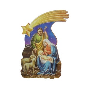 magnet crèche de Noël