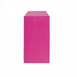 Sachet Kraft, pour sachets graines, bonbons ou projet personnalisé. Sachet en papier kraft résistant.Mini pochette. Framboise 7 x 12cm,