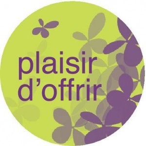étiquette kraft, sticker autocollant pour vos fournitures de loisir créative,  pour vos cadeaux anniversaires et fêtes de 10 à 50 unités.