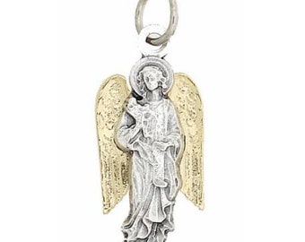 Archangel Gabriel Golden Wings Medal, religious medals.