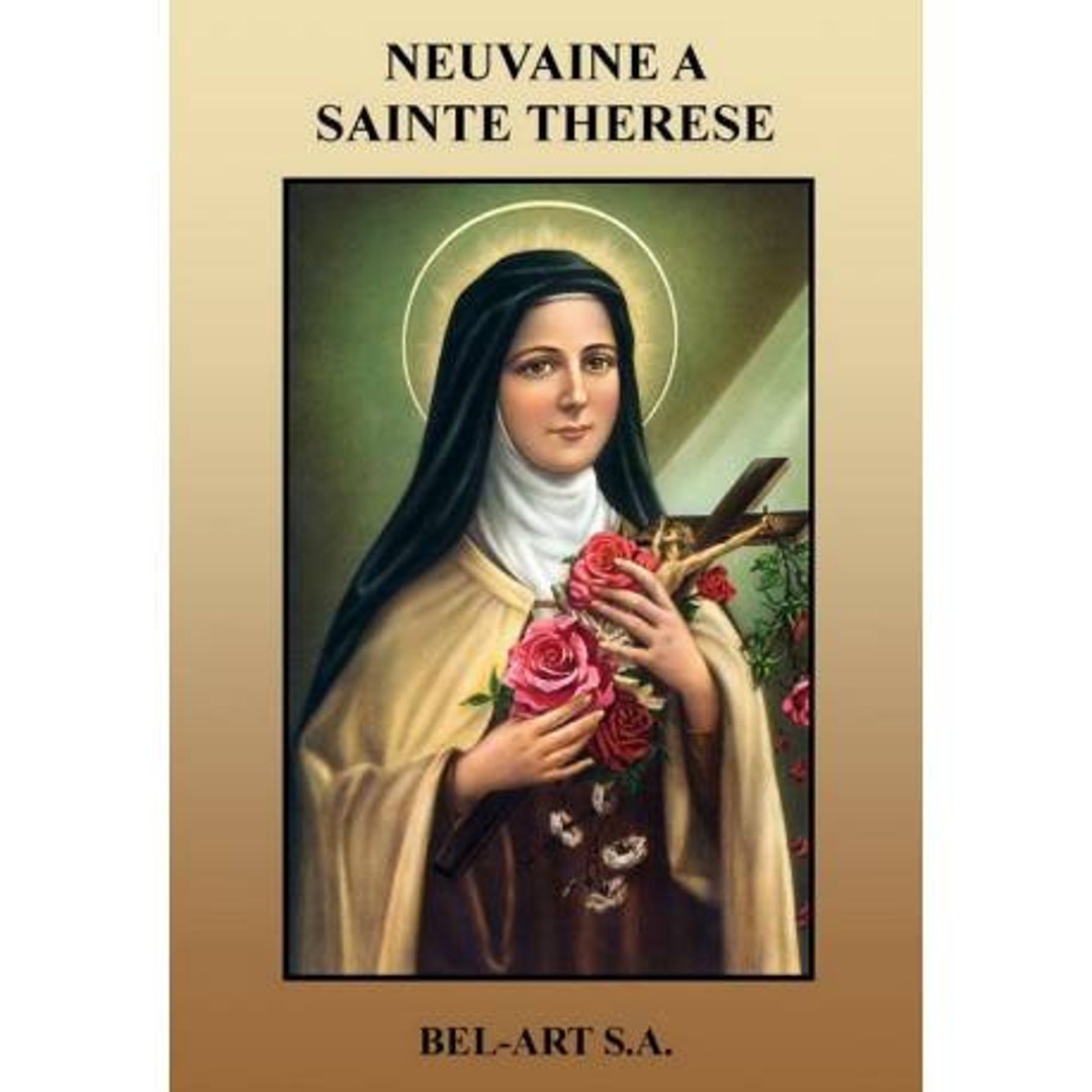 Saint Thérèse of Lisieux Novena Booklet for Your Devotions, Prayer Booklet to Offer, Ideal Gift