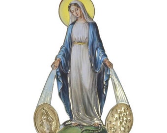 Magnet Notre Dame de la Médaille Miraculeuse.