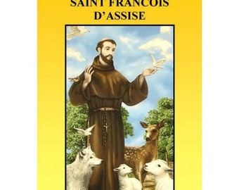 Novenenheft des Heiligen Franziskus von Assisi für Ihre Andachten, Gebetsheft zum Verschenken, ideales Geschenk für religiöse Feiertage.