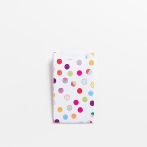 Borsa Kraft, per sacchetti di semi, caramelle o progetti personalizzati. Borsa resistente in carta kraft.Mini pochette, Multicolore12x4,5x20cm.