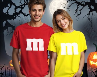 M&M Halloween Costume T-Shirt: Candy Character Group Tee