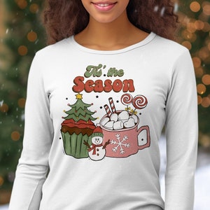 Tis The Season Sweatshirt, Christmas Tis The Season Sweatshirt, Merry Christmas Shirt, Christmas Sweatshirt, Cute Winter Hoodie
