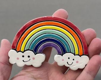 Rainbow magnet, Large Rainbow Magnet, LGBTQ+ gift