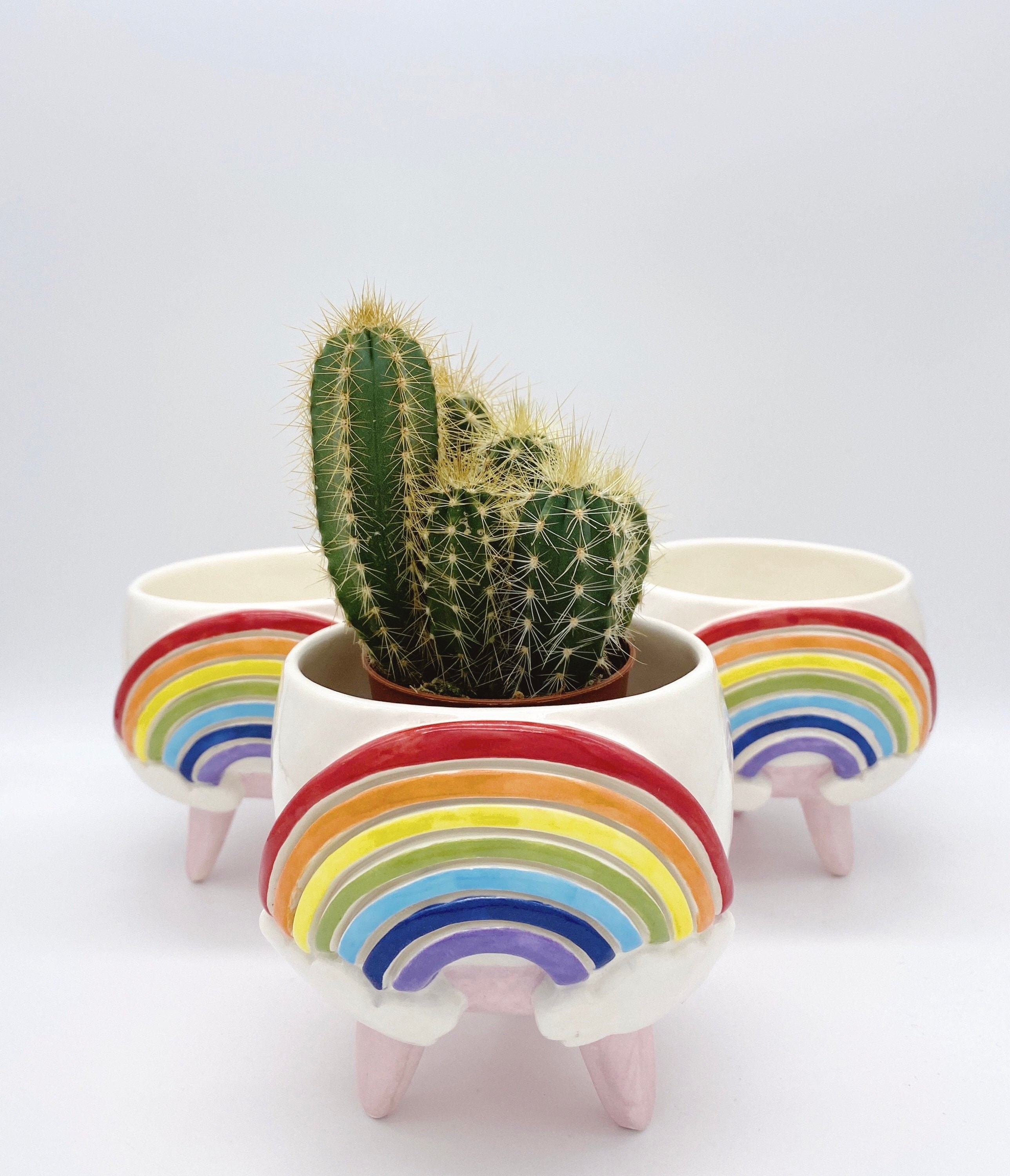 Hope Collection Ceramic Planter Handmade Pot Small Planter Etsy