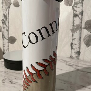 Custom Baseball Tumbler