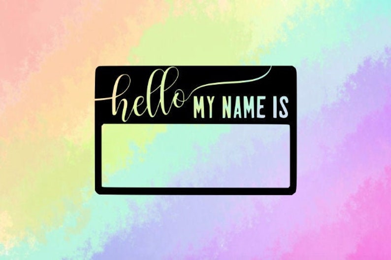 Free Free 170 Baby Svg Hello My Name Is Svg SVG PNG EPS DXF File