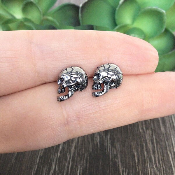 Skull Earrings Etsy