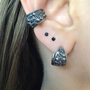 Skull  hoop earrings, hoop earrings, huggie earrings, huggie hoop, gothic jewelry, mens hoops, skull earrings, skull hoops, wide hoops