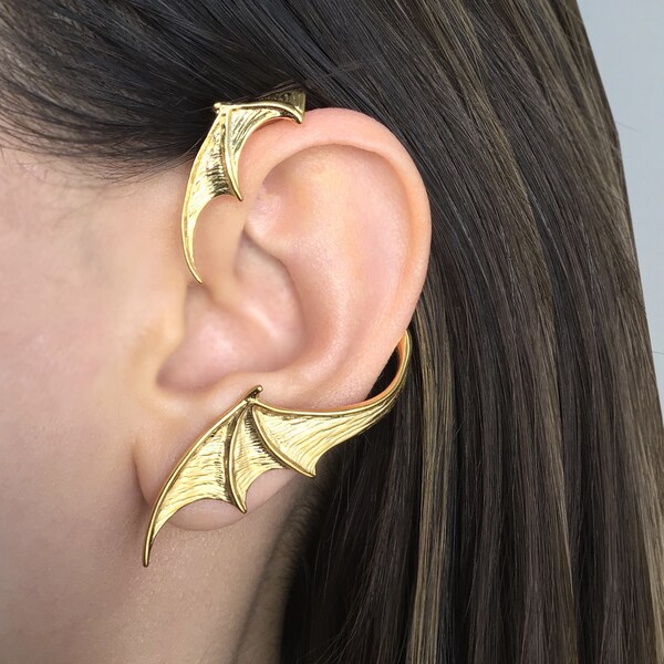 Wing Ear Cuff Etsy