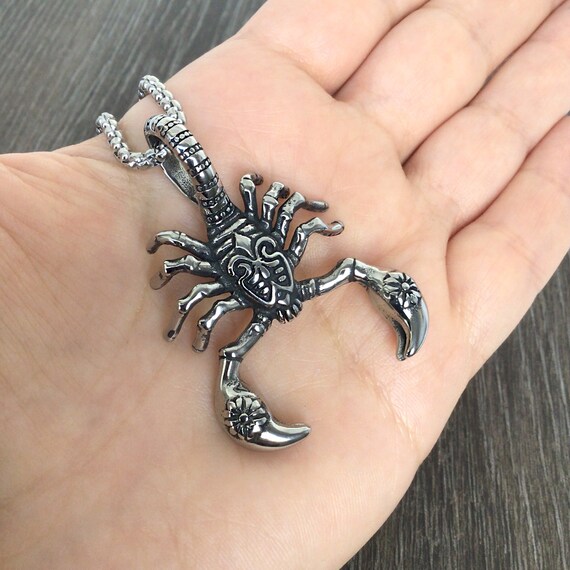 Scorpion Pendant Scorpion Necklace 