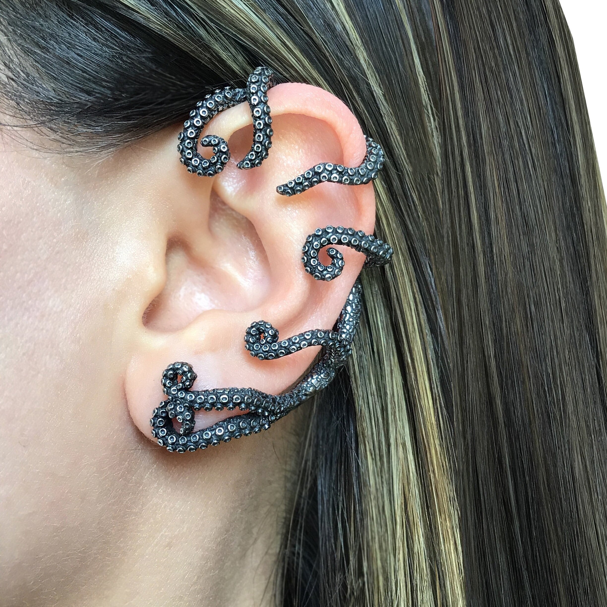 Octopus earrings deals