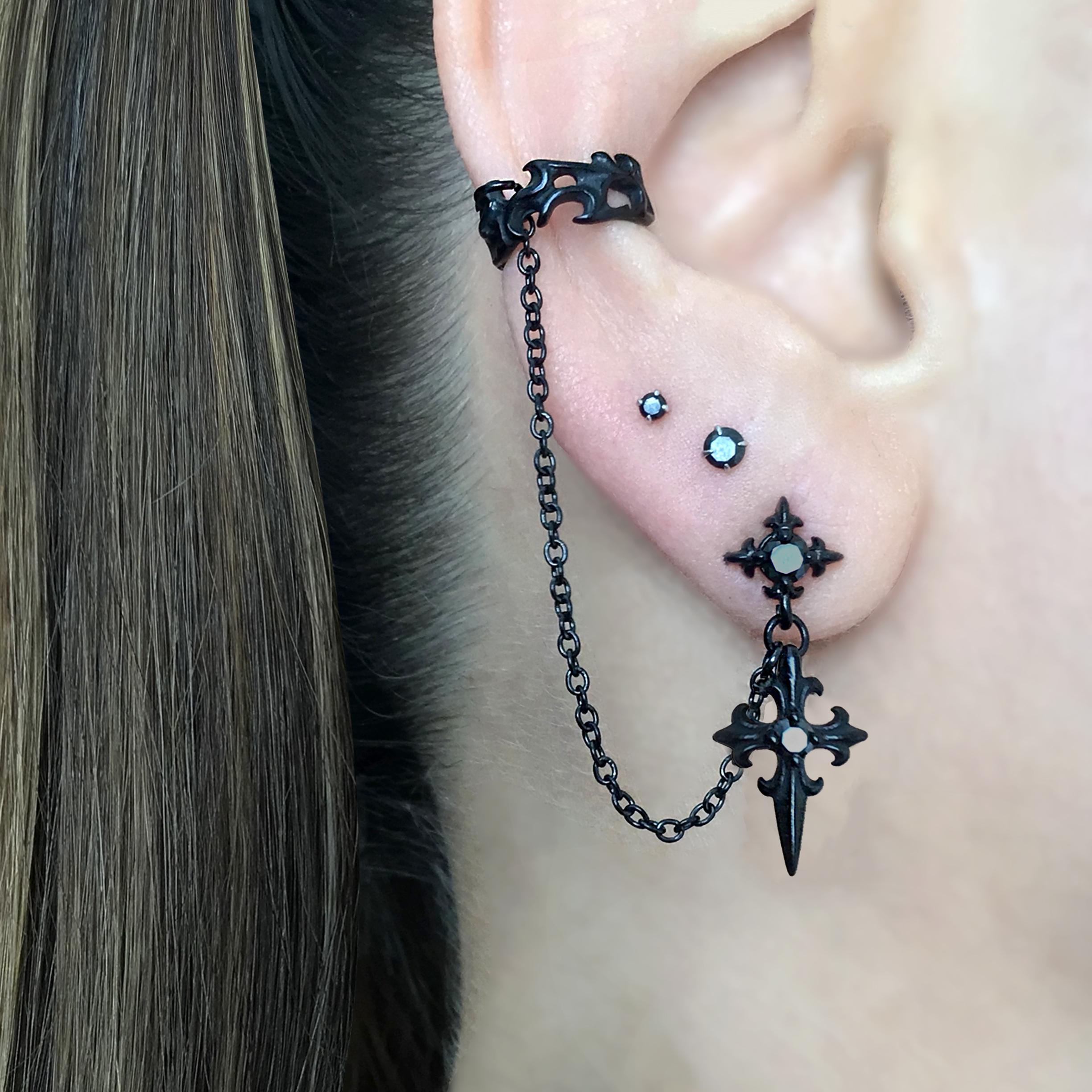アクセサリー heres CLASSIC EAR CUFF ICE EAR CUFF 501 – h'eres