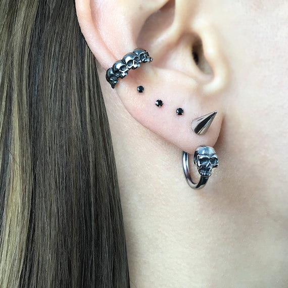 Stud Earrings, Stainless Steel Mens Small Hoop Earrings Ear Piercing Screw  Jewelry Barbell Studs Non Pierced Male Earrings Studs Hoop Ear Plugs Stud E  | Fruugo NO