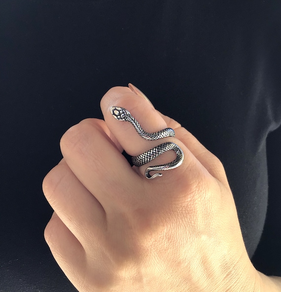 Serpent Ring, Snake Ring ,snake Jewelry, Gothic Jewelry