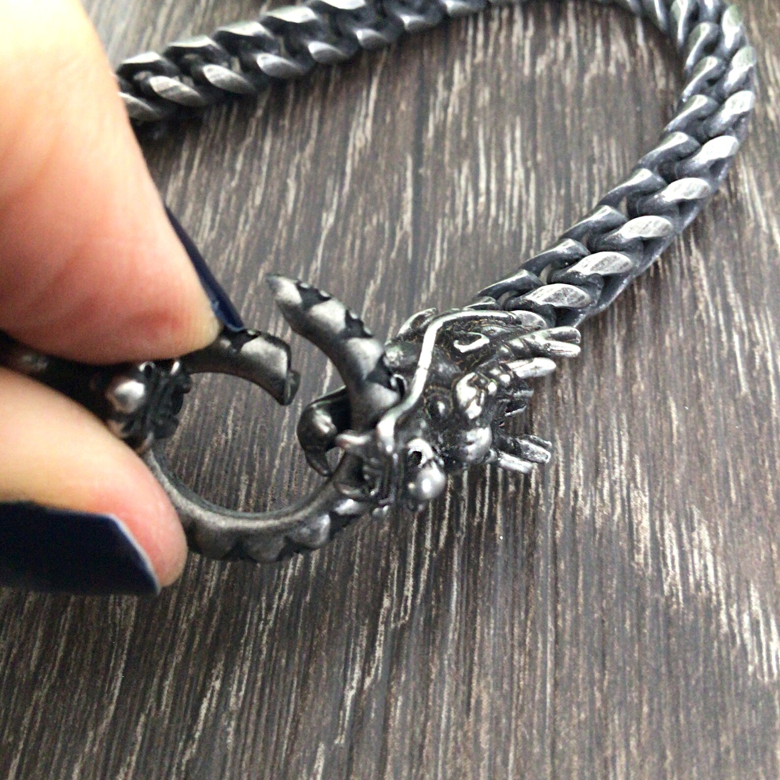 Morbid Majesty - Dragon Bone Men's Bracelet by The Nevermore