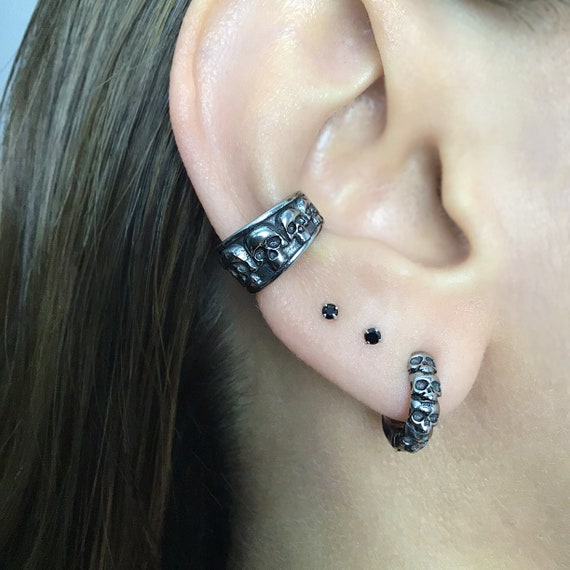 Skull ear deals cuff