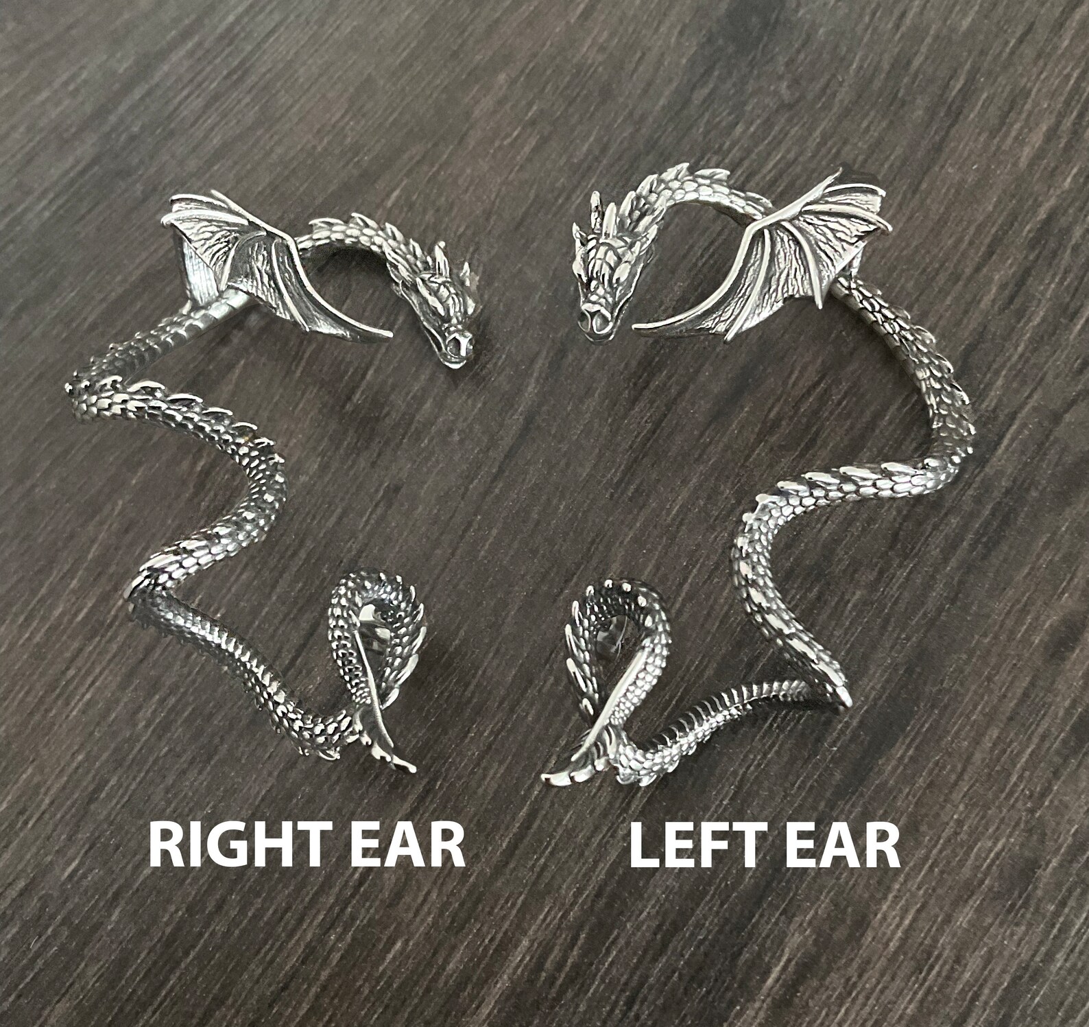 SINGLE Dragon Cuff Earring Dragon Cuff Earring Gothic Etsy Canada