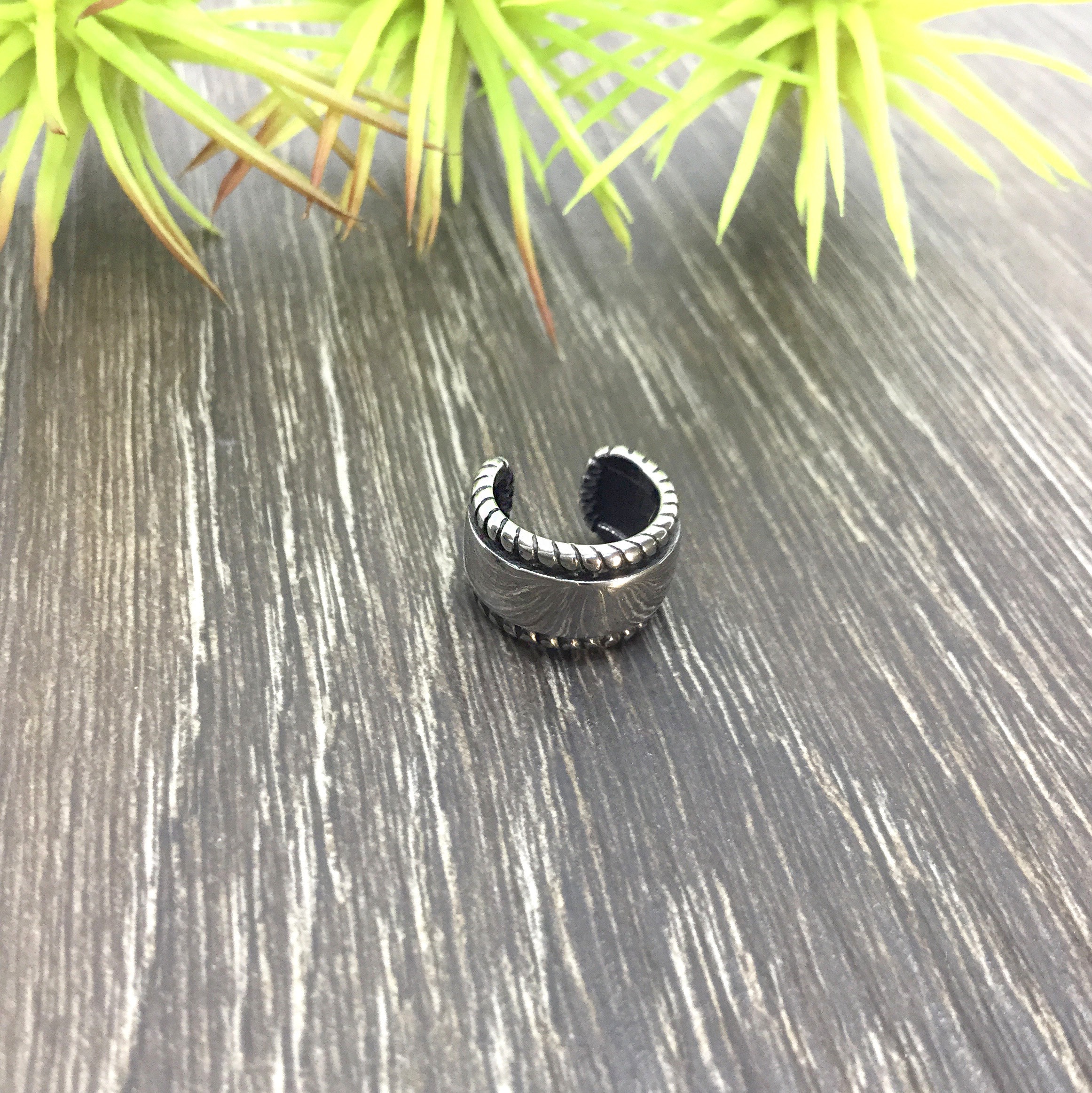 Ear Cuff Gothic Ear Cuff Stainless Steel Earrings Gothic Etsy