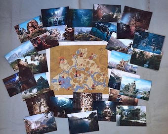 Uncharted the Lost Legacy Map + 29 Photos - Etsy